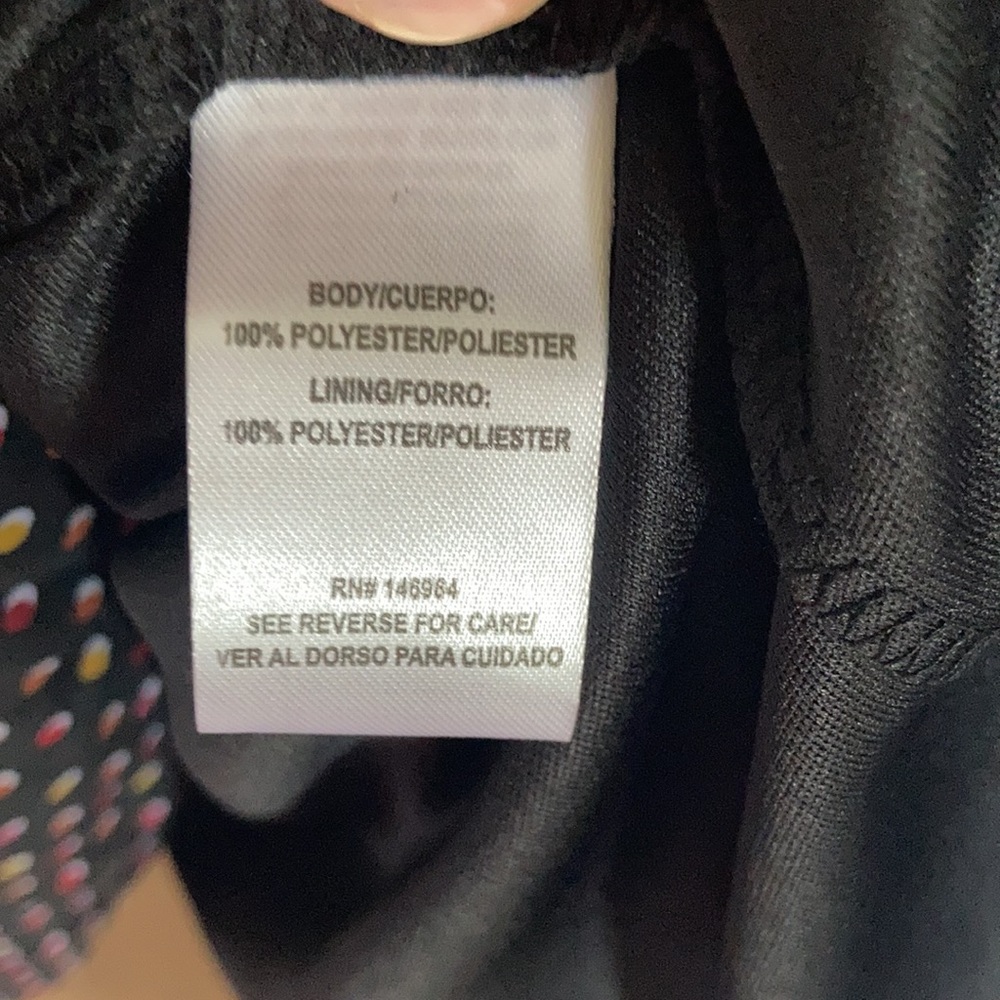 Signature multi colored polka dot w metallic accents size MP - Picture 12 of 17